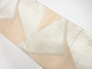 アンティーク　重ね鱗模様織り出し袋帯（材料）